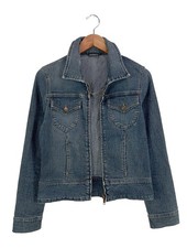 PIMKIE YVONNE CATTERFELD Jeansjacke Damen Jacke Gr. DE 38 blau Casual-Look