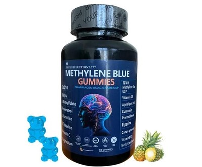 Blue Gummies 12 mg Cognitive Support, 60 gummies