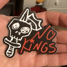 NO KINGS Sticker