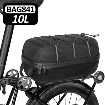 Brompton Bicycle Rear Seat Bag MTB Bike Rack Bag Trunk Pannier Cycling Large Cap