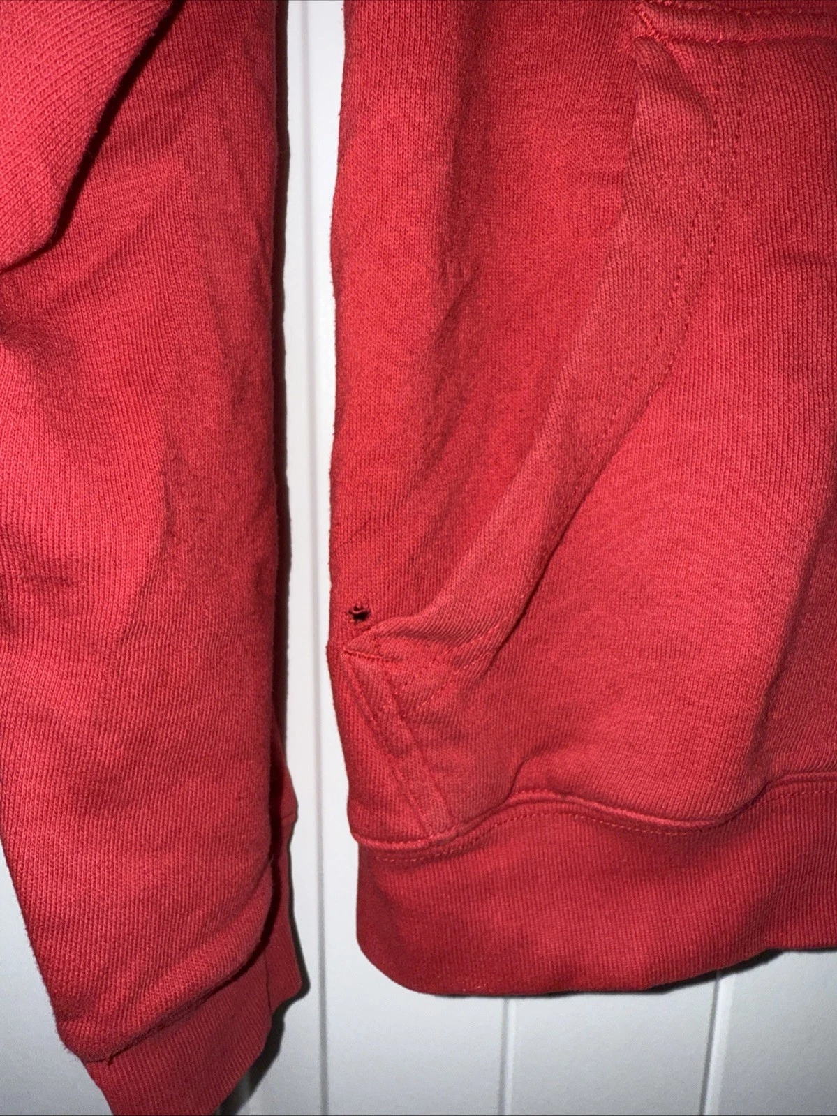 VETEMENTS Felpa con cappuccio NFL rossa giovanile taglia L Houston Texans