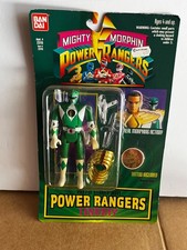 Vintage 1994 Bandai Auto Mighty Morphin Power Rangers Green Ranger Tommy NIB