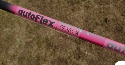 AutoFlex SF 505X Pink Graphite Driver Shaft Taylormade Adapter Golf Pride Grip