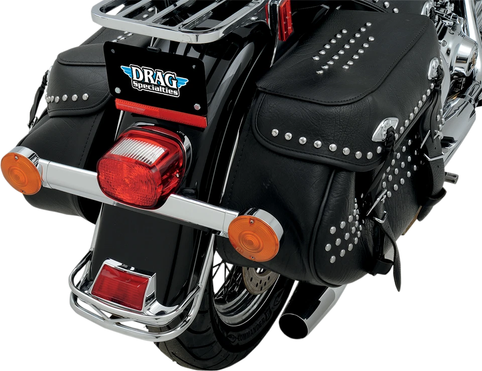 Drag Specialties Rear Motorcycle Fender Rail 2000-2017 Harley Softail Models - Image 2 of 4