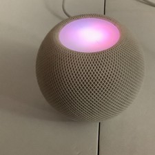 Apple HomePod mini Wi-Fi Siri Smart Home Altavoz Blanco Crema A2374 PROBADO”