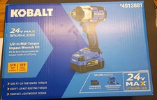 KOBALT 24V MAX Brushless  1/2 Mid-Torque Impa...