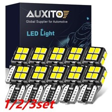 12set Auxito T10 168 194 Led Car Interior Plate License Light Bulb White Eook