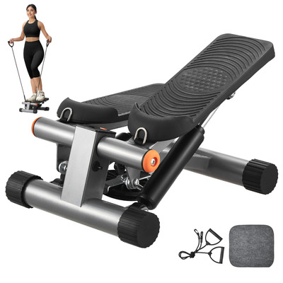 Uimoso Stair Stepper for Exercise at Home Mini Stepper with Resistance Band