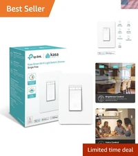 Smart Wi-Fi Dimmer Switch, Alexa & Google Compatible - 2.4GHz,  Certified