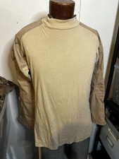 Tru Spec Tactical Response Combat Shirt LARGE Reg Khaki/Sand TAN Cordura