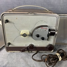 VTG 1950s Kodak Brownie 300 Movie Projector F/1.6 Lens 8mm Model 1 Needs Bulb
