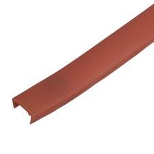 U Shape Furniture Edge Banding, 3 Meters Self Adhesive Trim, 4x12mm TPE Brown