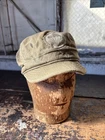 Vintage Ww2 Era Hbt Utility Cap Hat Paratrooper Patch Military 1940s Army