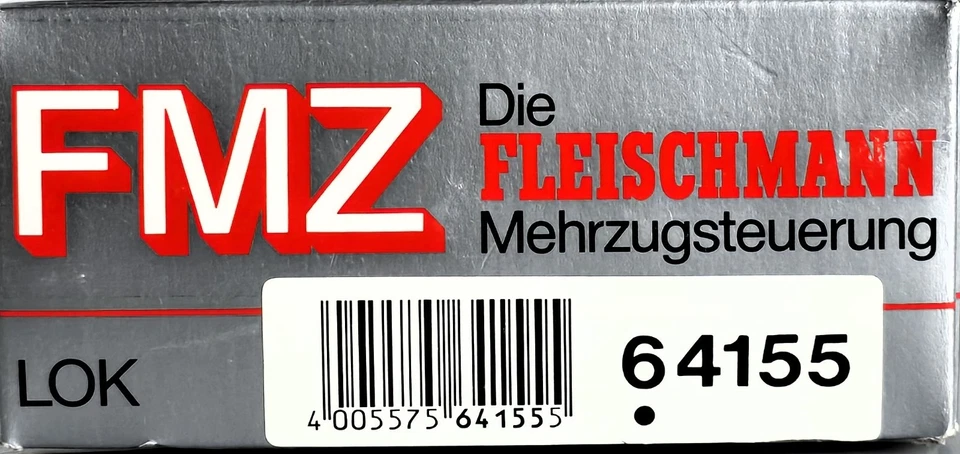 Fleischmann FMZ Dampflokomotive 4155 / 64155 unbespielt Schwarz neuwertig OVP - Bild 2 von 4