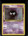 Pokemon Base Set 1st Edition German Gastly (Nebulak) 50/102