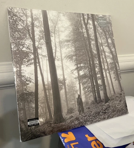 Taylor Swift Folklore 2xLP Vinyl Beige NEW SEALED