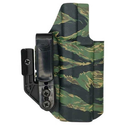 GHC HOLSTERS Inside-the-Waistband (IWB) Tuckable Kydex Holster - Tiger Stripe Camo