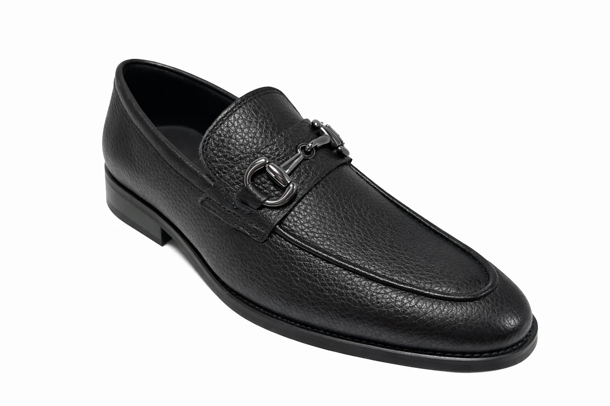 LA Milano Clark Dress Shoes Size 10.5 Black Dress Mens La Milano M Black Dress Shoes for Men for sale | eBay main image 3