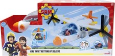 Simba Feuerwehrmann Sam Rettungs-Flugzeug Fire Swift (42 cm) - großes Spielzeug
