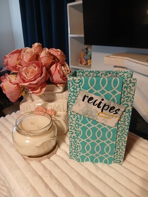 Brand New Hand Made Gorgeous Recipe Journal Notebook Recipe Book Diary Gift