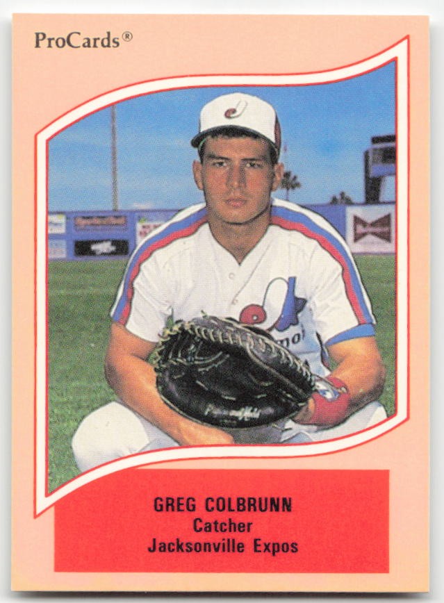 1990 ProCards A and AA #53 Greg Colbrunn