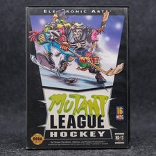 Mutant League Hockey (Genesis) CIB - Authentic Good Condition