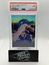 2020 Panini Luminance - Jubilee Josh Allen #J3 PSA 9 CASE HIT SSP!