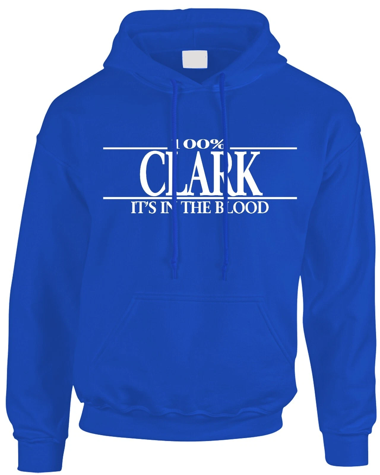 Clark Surname Men's Hoodie Funny Name Family Hooded Sweatshirt Gift Hoody