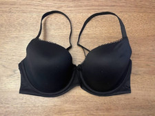 Victoria's Secret Smooth Black 32D Body By Victoria Lightly Lined Demi Bra VS