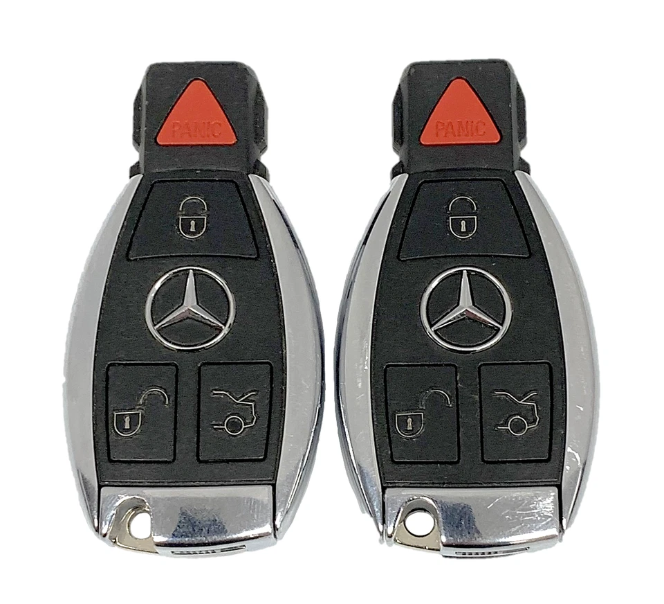 2017 2018 Mercedes-Benz GLE350 OEM Remotes + Uncut Keys IYZDC07 DC10 DC11 DC12 - Image 4 of 4