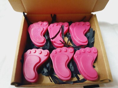 BABY FEET WAX MELTS, BABYPARTY, GEBURTSTAG, GESCHENKSET, STARK DUFTEND