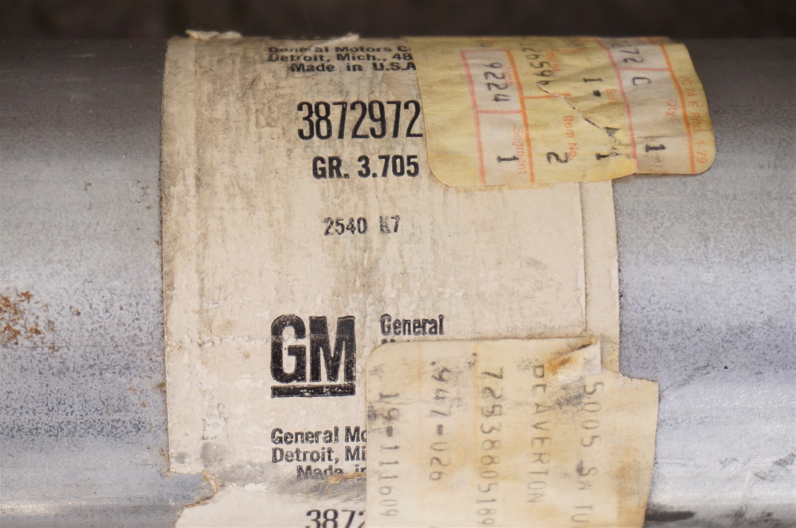 NOS GM 65 66 67 Corvette 327 2.5