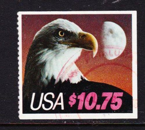 U S Scott # 2122 $10.75 Eagle and Moon Express Mail Stamp VF Used