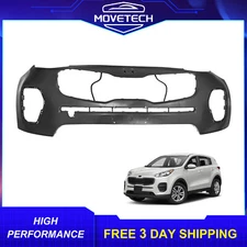 For 2017 2018 2019 Kia Sportage FWD Front Upper Bumper Cover 86510D9010