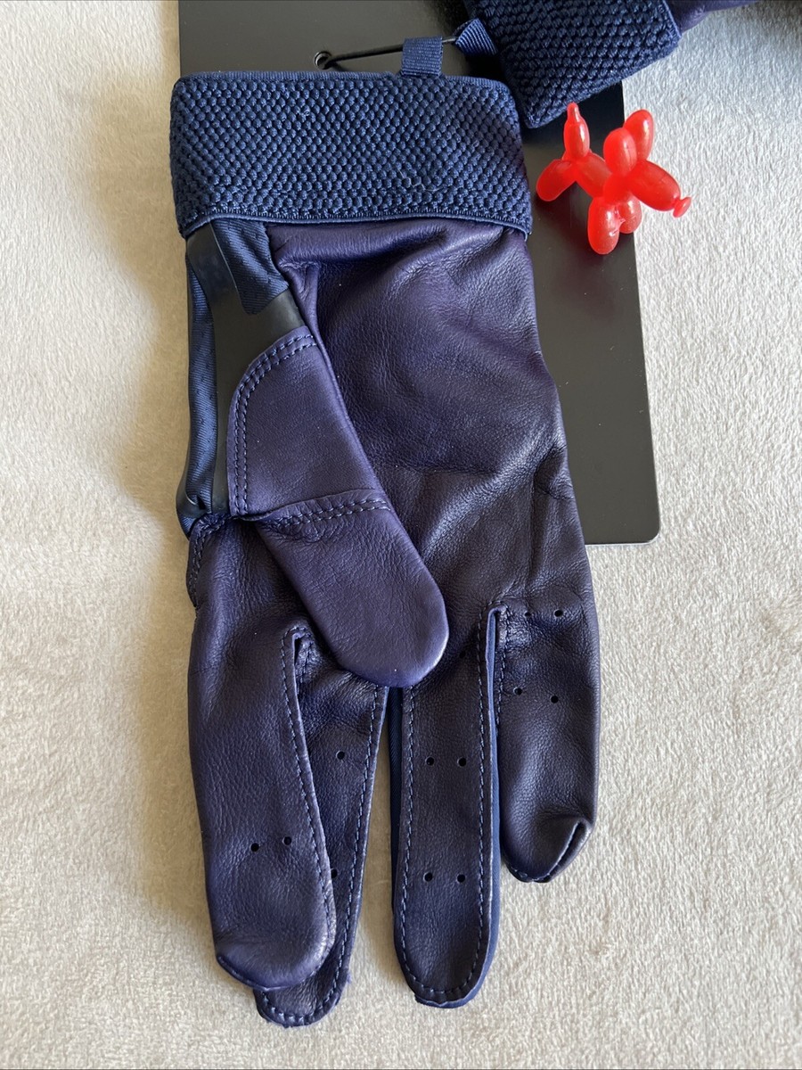 NIKE ALPHA HUARACHE ELITE BATTING GLOVES BASEBALL BLUE [CV0696-439