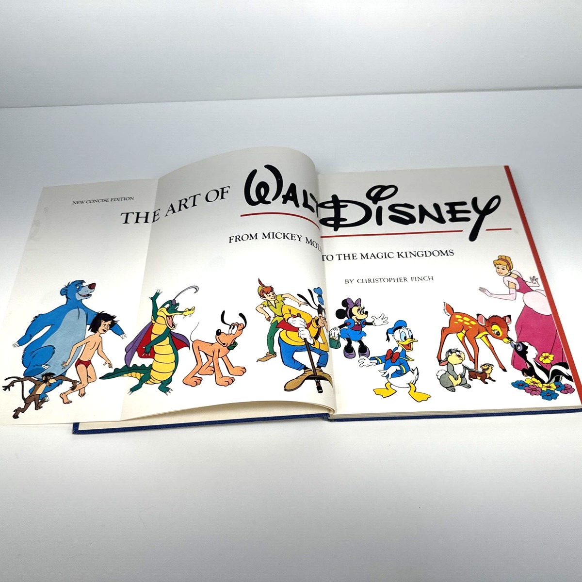 THE ART OF WALT DISNEY Animation 1975 Christopher Finch Hardcover