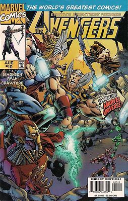 AVENGERS vol.2 # 10 : MARVEL COMIC : 1997 : vf+(8.5)  .