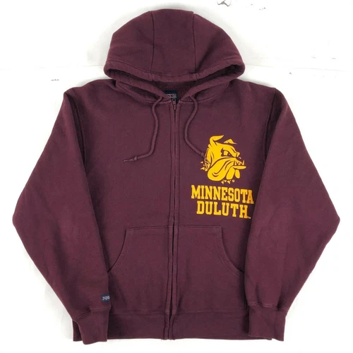 Jansport Minnesota Duluth Bulldogs Full Zip Jacket Hooded size S - product listing photo