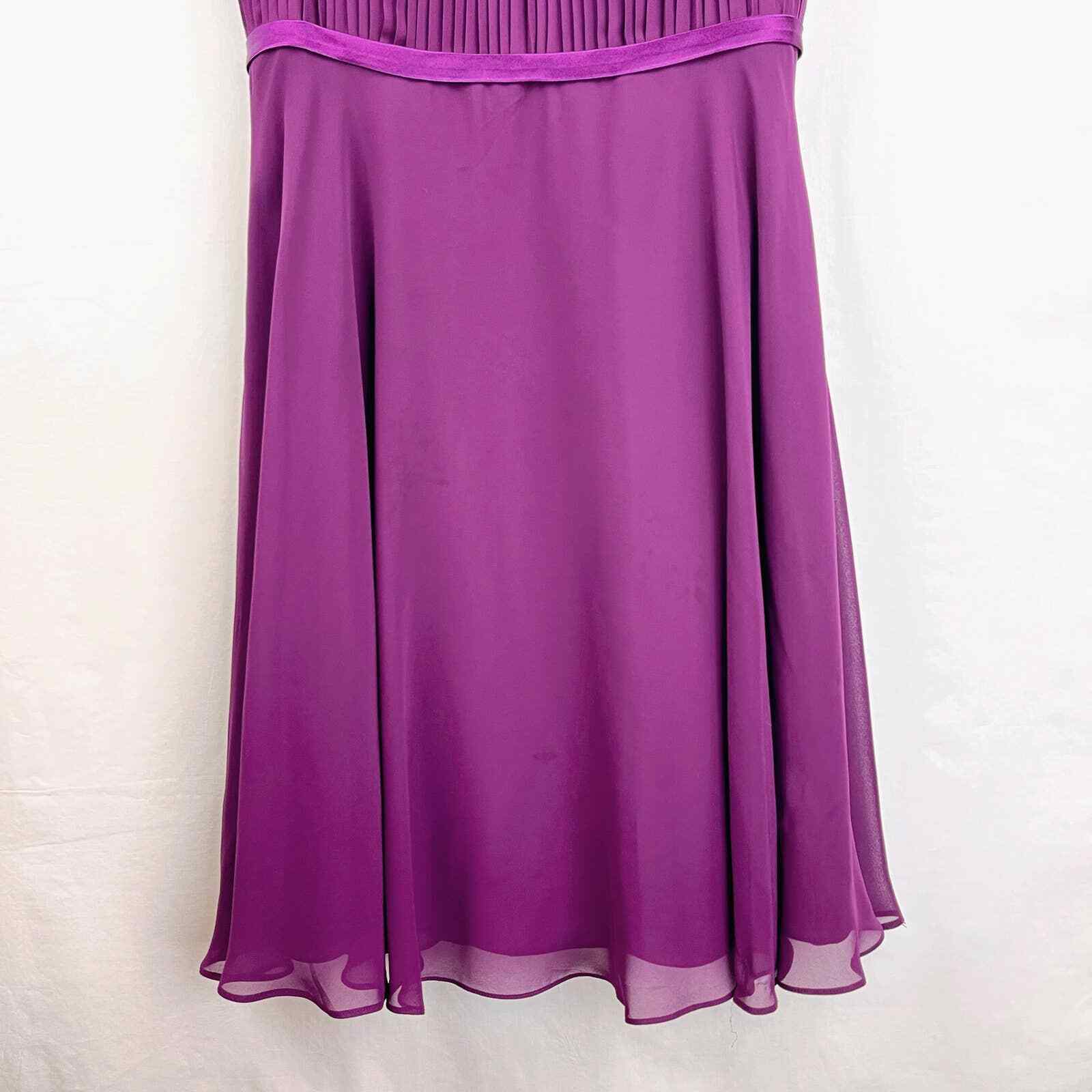 Azazie Mariam Dress, Purple Grape, 12 - image 6