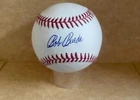 BOB BURDA CARDINALS/BREWERS SIGNED AUTOGRAPHED M.L. BASEBALL BECKETT AUTH