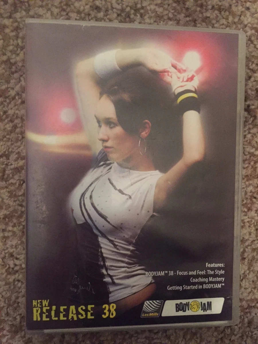 Les Mills BODYJAM 38 DVD, CD, NOTES body jam
