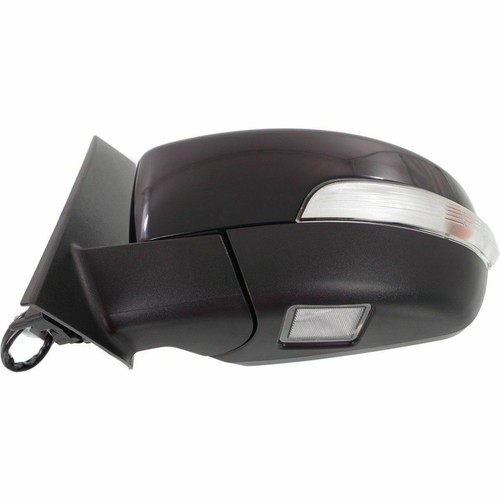 Lot De 2 Rétroviseurs Chauffés Avec éclairage De Flaque Pour Ford Explorer 2006-2010 - Noirs, Remplacement Direct