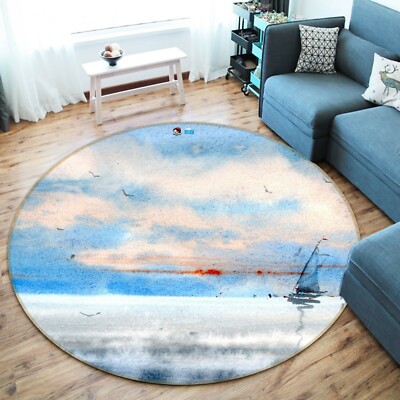 3D Hand Painted Sky NAO8983 Game Rug Mat Elegant Photo Carpet Mat Fay