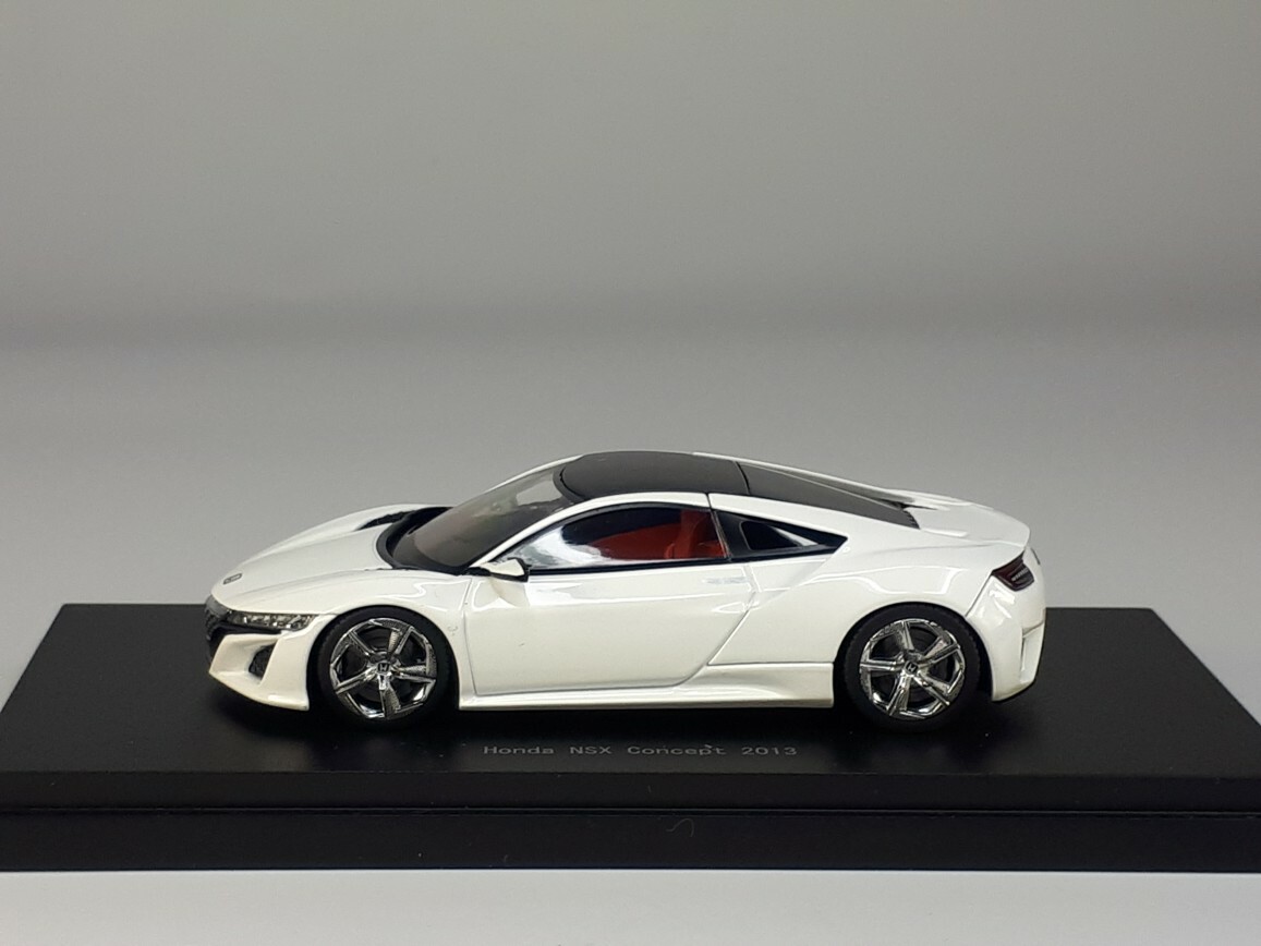 ミニカー　HONDA NSX Concept 2013 Amazon | エブロ 1/43 ホンダ NSX コンセプト 2013 ホワイト