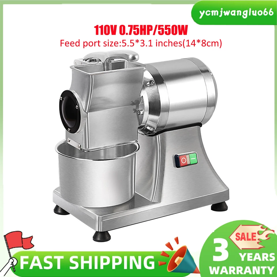 0,75 PS 550W Elektrische Käsemühle Käse 88 Pfund/Stunde für Käse Butter Brot USA