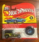 1992 Hot Wheels 25th Anniversary Redline Black Police Paddy Wagon 5707 Green