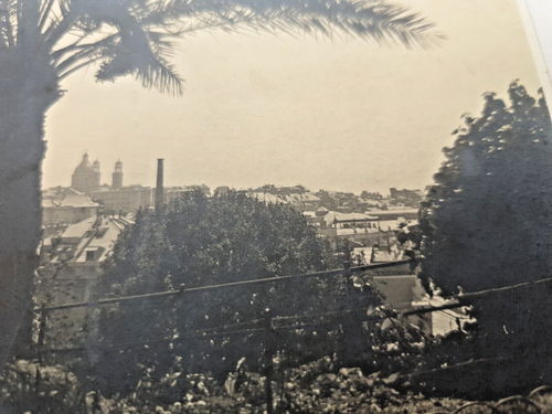 Genua Italien,1906 alte AK, Photo Postkarte, Genova Park, Delle Ville, Postcard - Zdjęcie 3 z 9