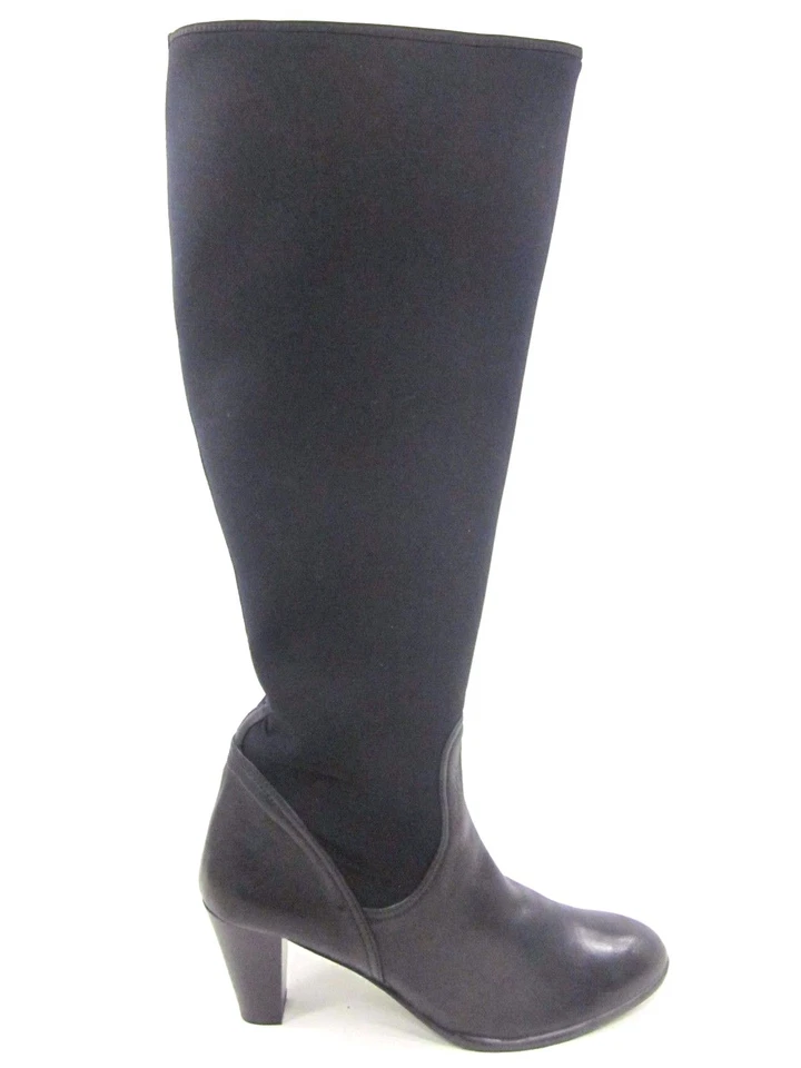 AMALFI BY RANGONI ЖЕНЩИН AURA ВЫСОКИЕ МОДНЫЕ БОТИНКИ, ЧЕРНЫЙ, США РАЗМЕР 11 ШИРОКИЙ - Изображение 2 из 4