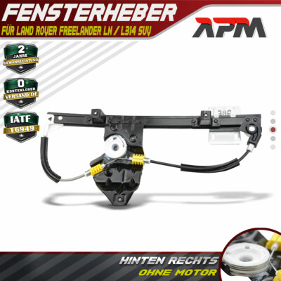 Fensterheber Hinten Rechts für Land Rover Freelander L314 1998-2006