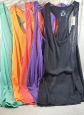 Sexy Basics 24/7 Anywear Women's 5-Pack Racerback Workout Tank Tops - 3X